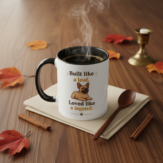 French Bulldog Mug — Built Like a Loaf, Loved Like a Legend